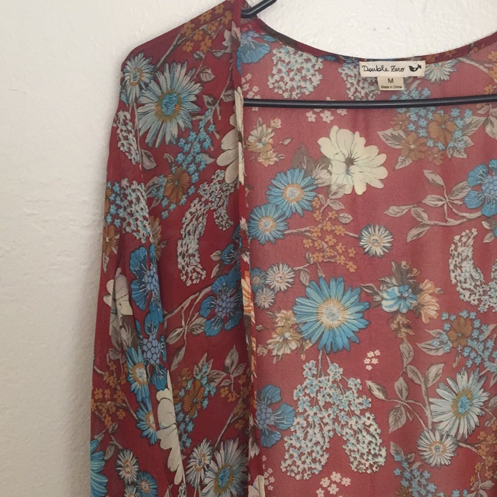 Floral kimono